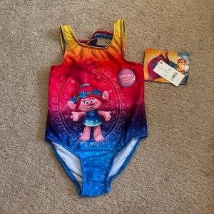 Trolls Poppy Swimming Suit 4T